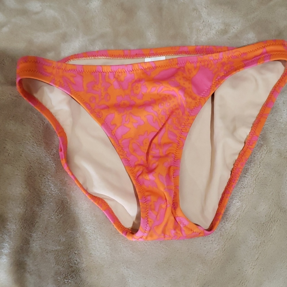 J. Crew floral hipster bikini bottom